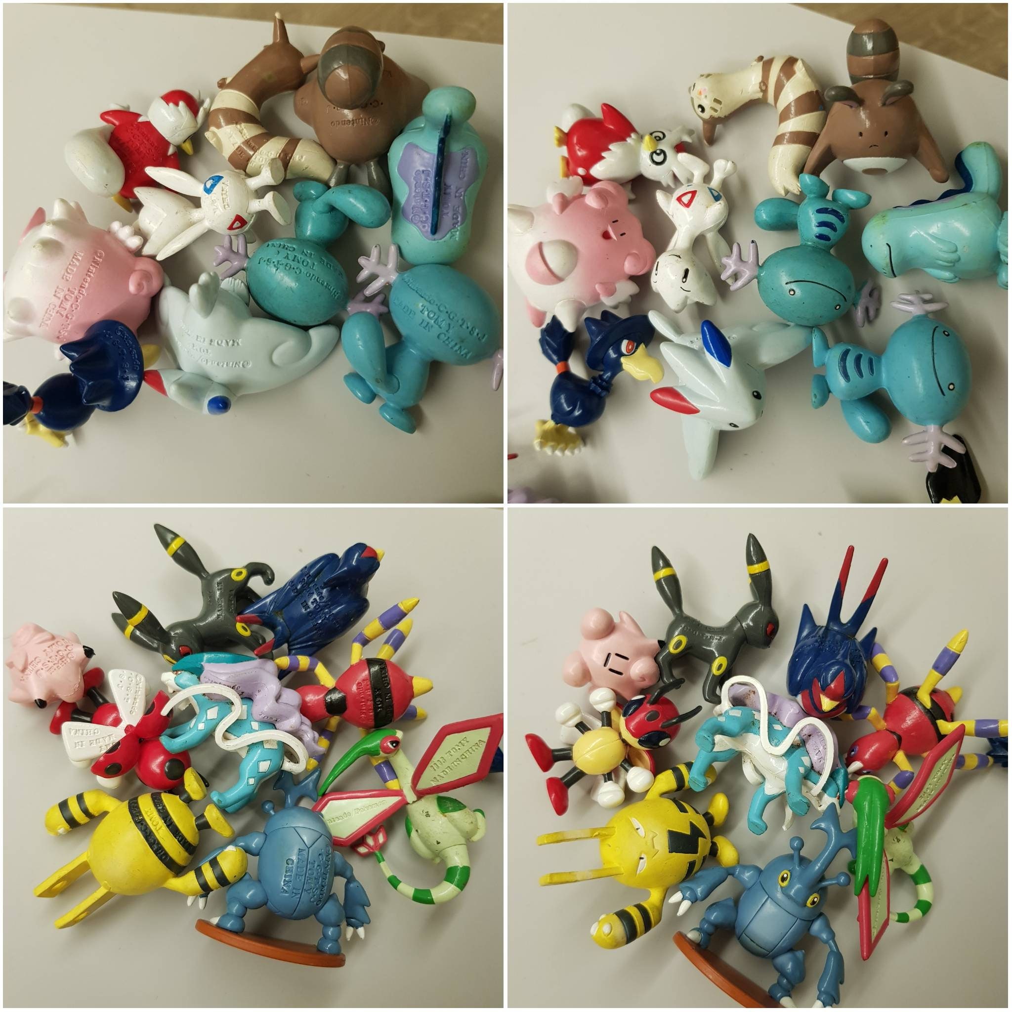 Vintage Pokemon Tomy Figures 3 // Best Selling Item // Pocket Monster //  Vintage Toys // Tomy Figurine // Pokemon Figure // Authentic 