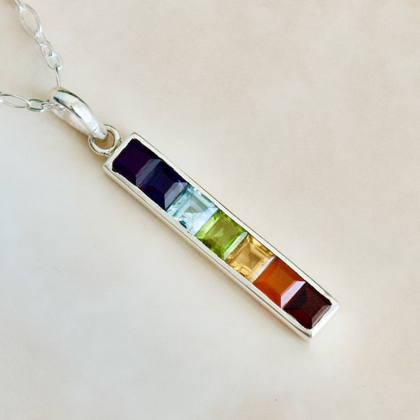 Chakra Necklace Etsy