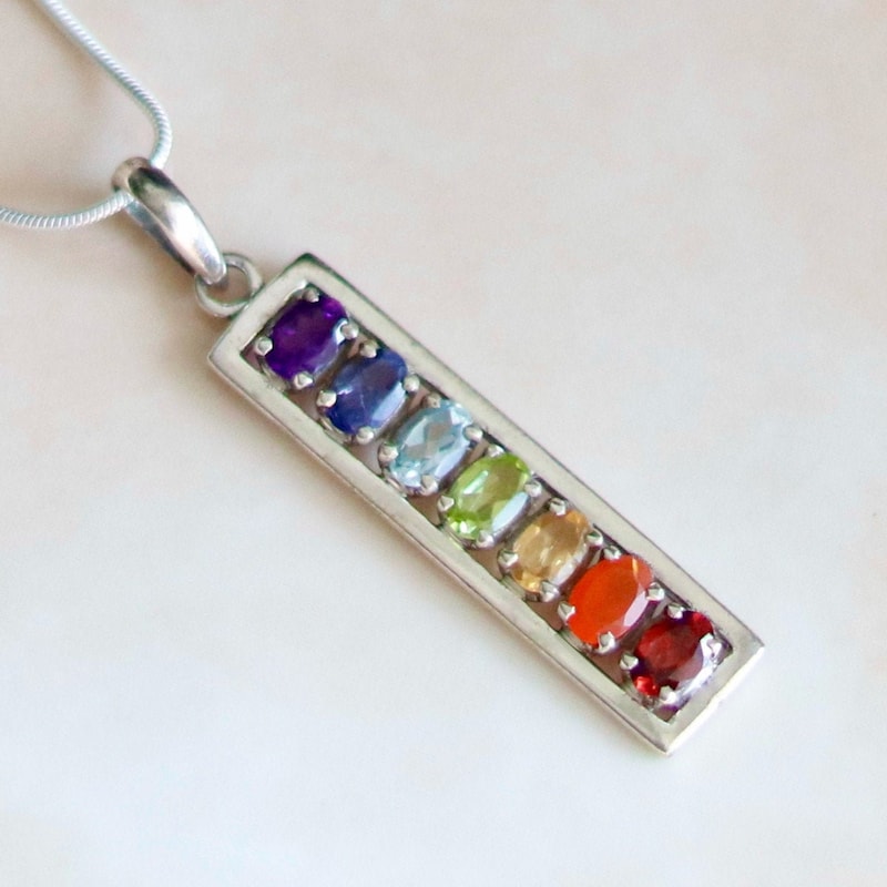 Chakra Pendant - Etsy