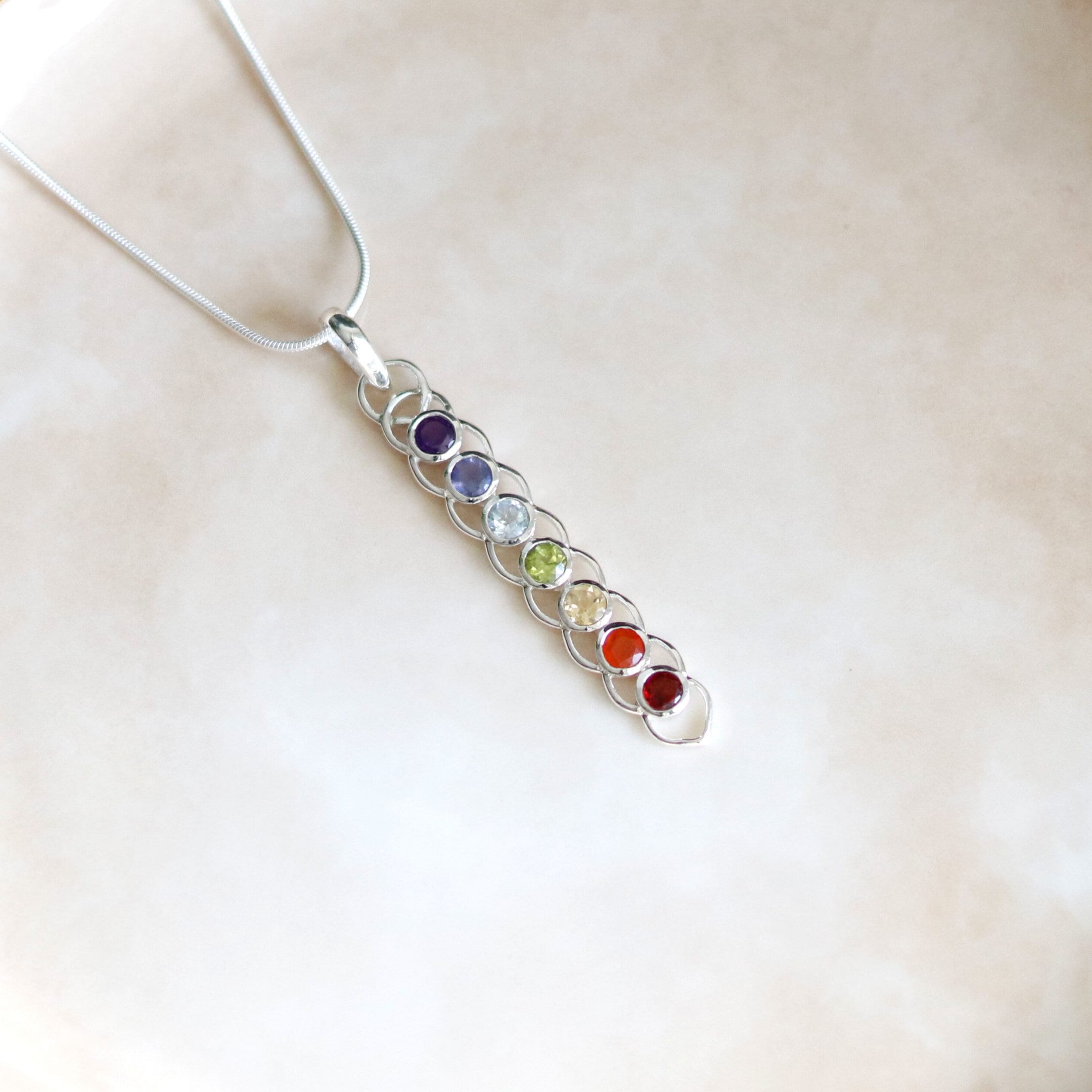 Sterling Silver Chakra Pendant Sterling Silver Chakra Pendant