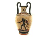 Olympic Games Discus Thrower Discobolus Ancient Greek Vase Amphora