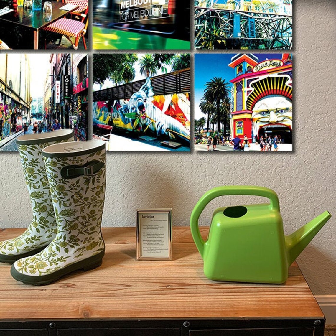 WALL ART SET Made in Melbourne Photo Collage Set Wall Art | Etsy