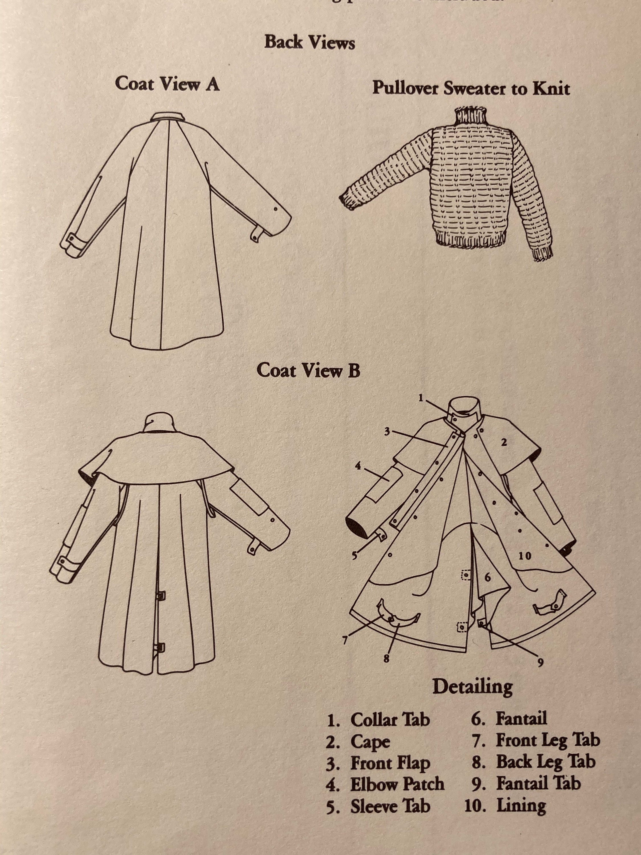 Vintage Folkwear 137 Sewing Pattern Australian Drover's Etsy