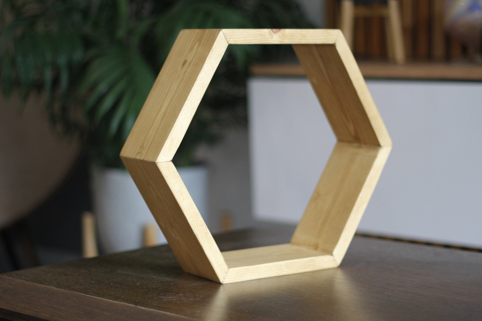 Hexagonal Floating Shelves Hexagon Shelf Hexagonal Shelf Etsy UK