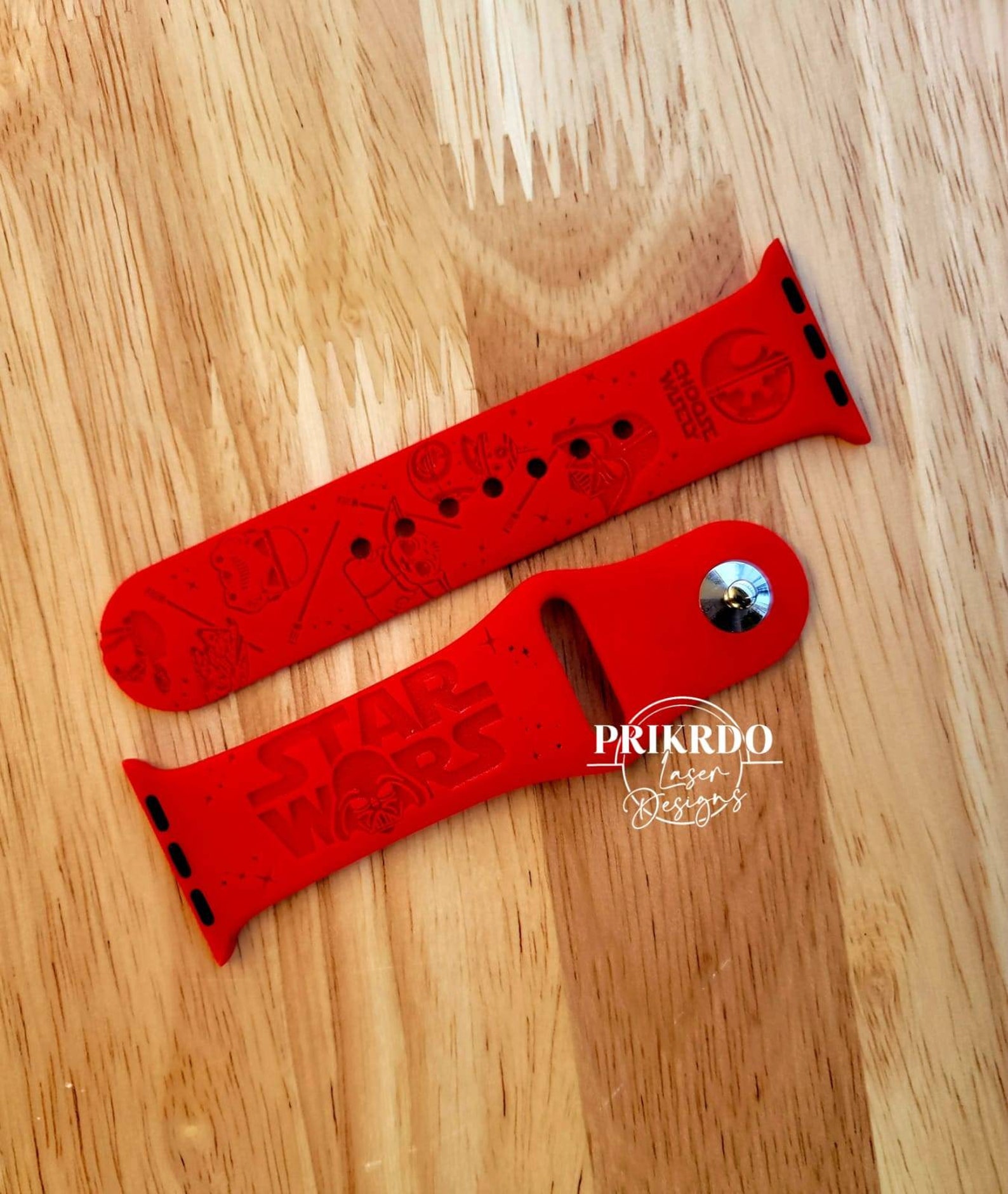 S Wars Personalized Watch Band Engraved Watch Band Compatible for the a