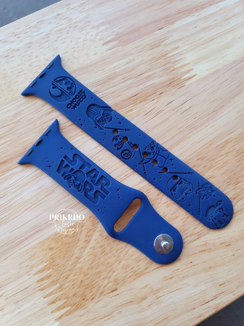 S Wars Personalized Watch Band Engraved Watch Band Etsy