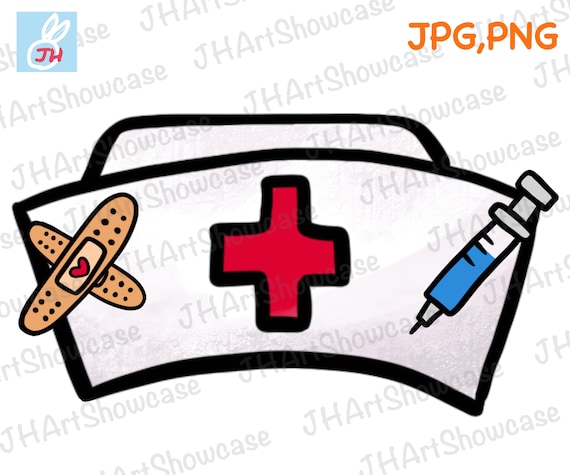 Nurse Hat Png Nurse Hat Clipart Nurse Hat Design Needle - Etsy
