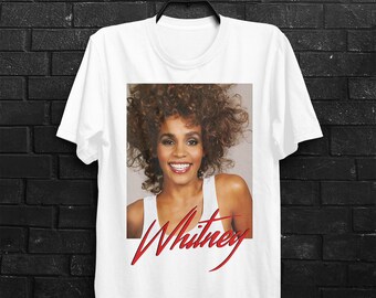 vintage whitney houston shirt