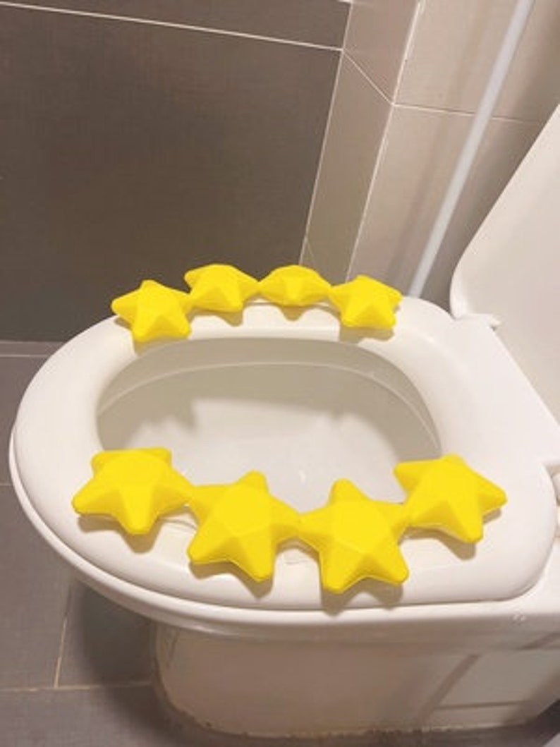 Squishy Cute Toilet Seat Cover protect Against Cold Toilet Etsy