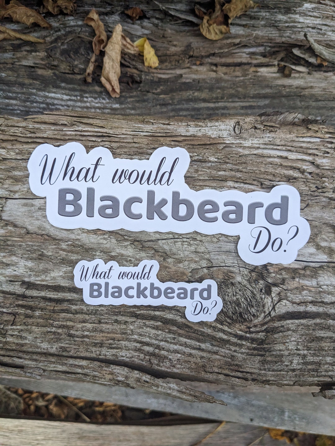 Blackbeard Sticker, Our Flag Means Death Sticker, What Would Blackbeard ...