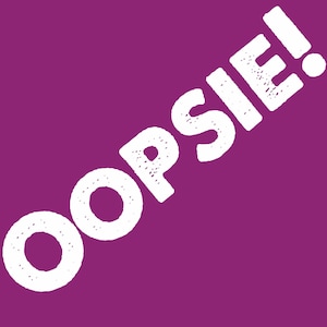 Adesivos Oopsie, adesivos com desconto, erros de impressão, adesivos de venda