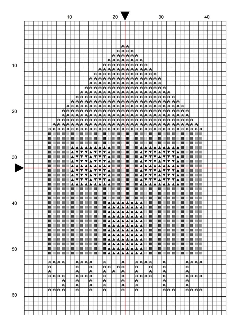 Decorative Greek Tile Instant PDF digital download Cross Stitch Pattern