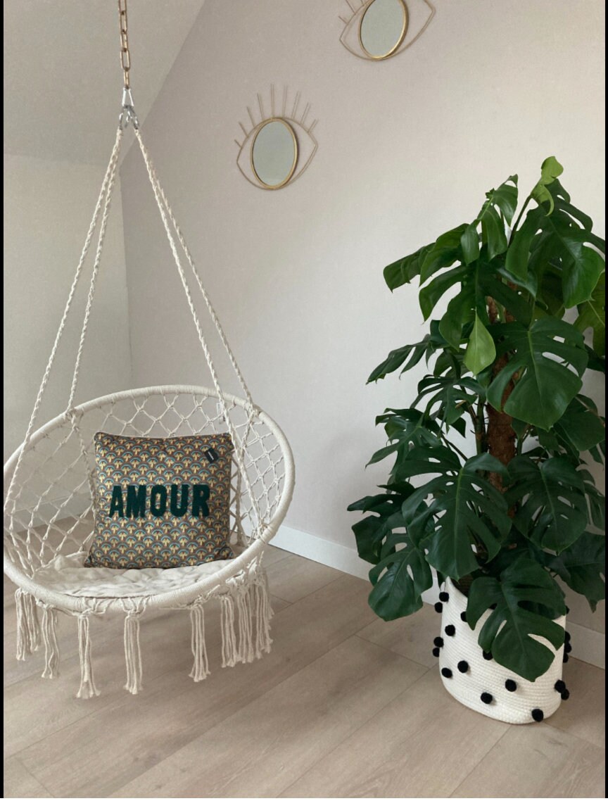 Chaise Hamac Suspendue Macramé