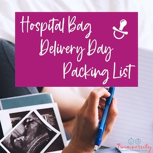 Hospital Bag Packing List What to Pack for Baby's Delivery Day 画像 1