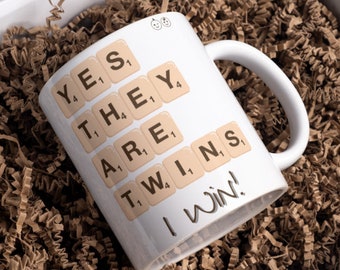 Yes, They Are Twins. I Win! 20 oz mug for REAL parent of twins!