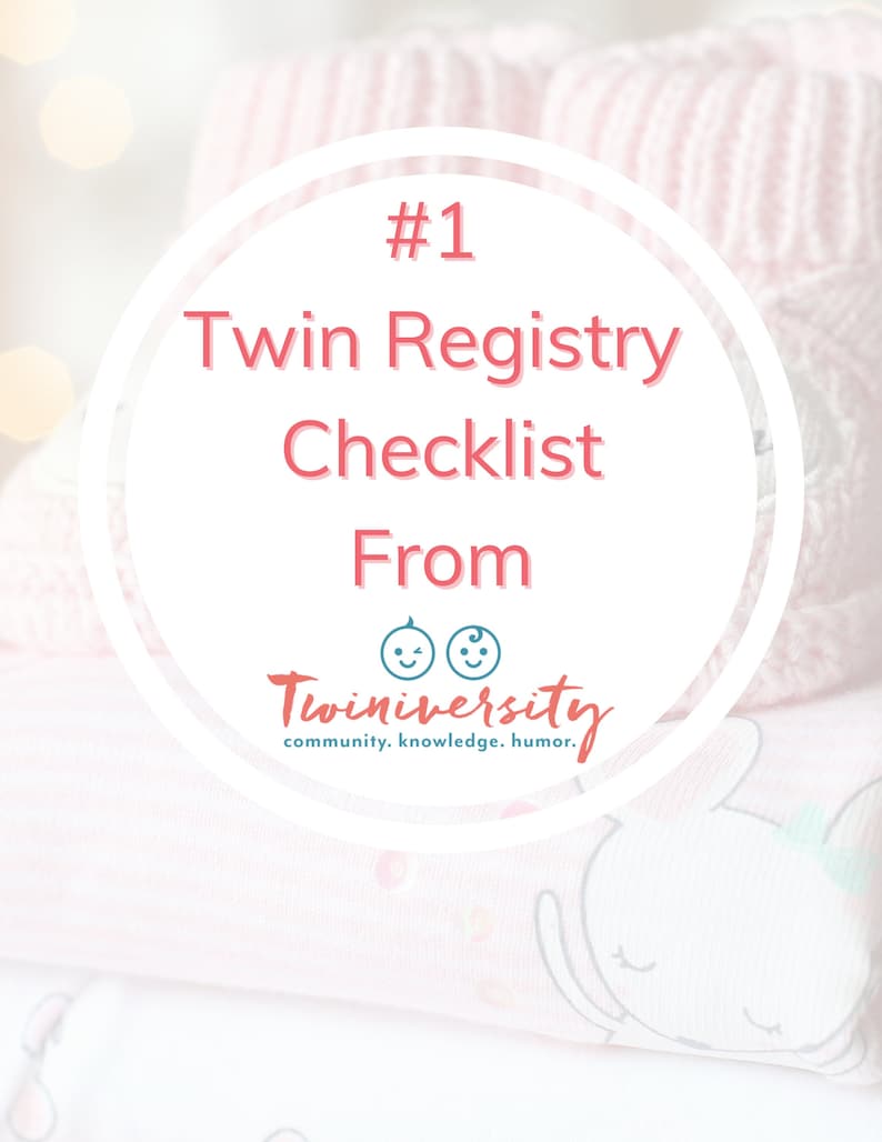 Twin Registry Checklist for Your Twin Baby Registry and Twin Baby