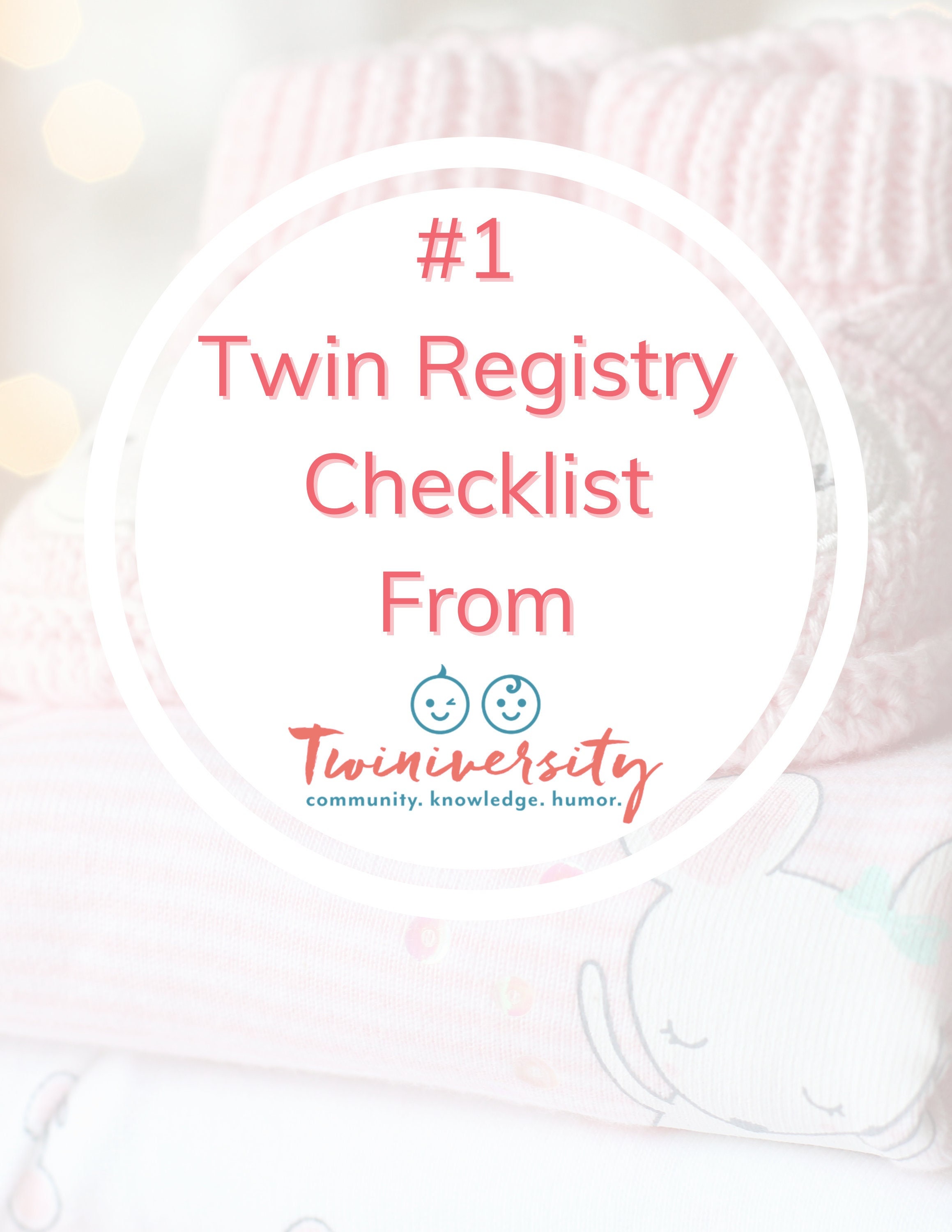 Twin Registry Checklist for Your Twin Baby Registry and Twin Baby
