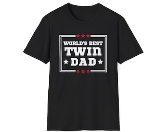 Twin Dad T-Shirt For Twin Dad Gift For Twin Dad Fathers Day Gift Tshirt