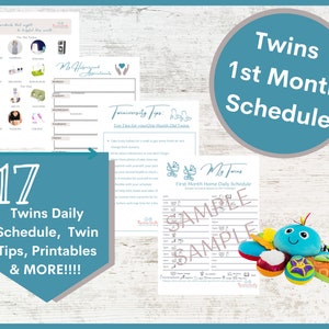 Twins Schedule: The First Year With Twins First Month Schedule image 1