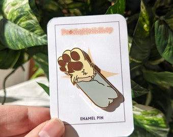 Bohne Pawritto Emaille Pin | Süßer Furry Pin