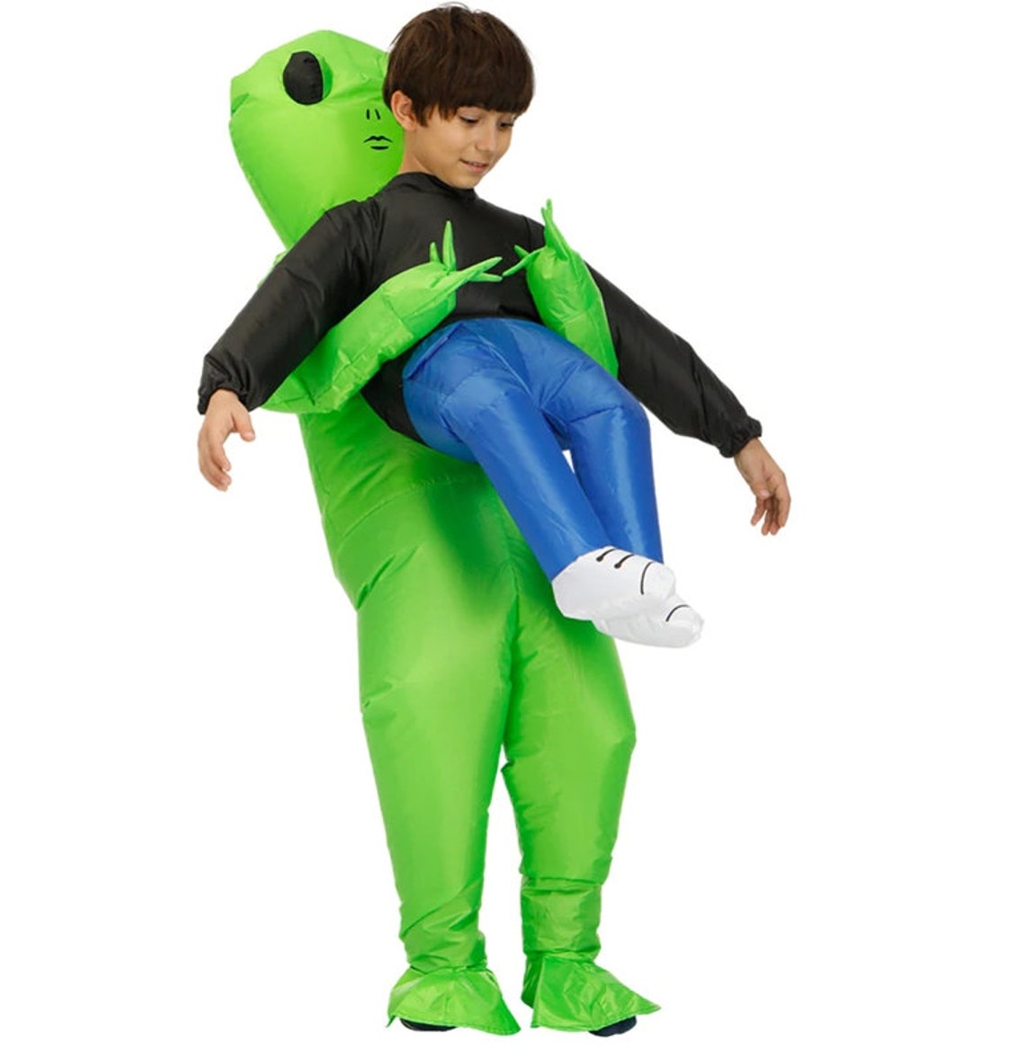 Alien Carrying Costume
 Inflatable Alien Carrying Person Halloween costume for Kids