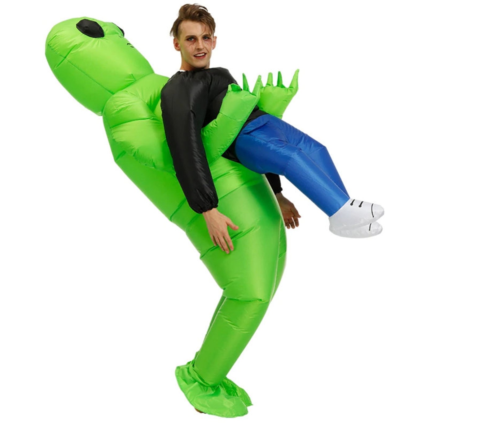 Traje inflable alien carrying persona Halloween para niños y Etsy