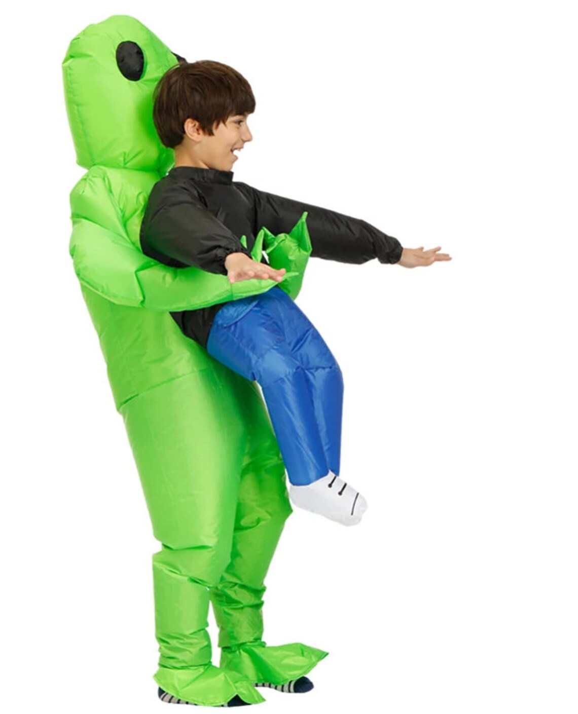 Inflatable Alien Carrying Person Halloween costume for Kids Etsy