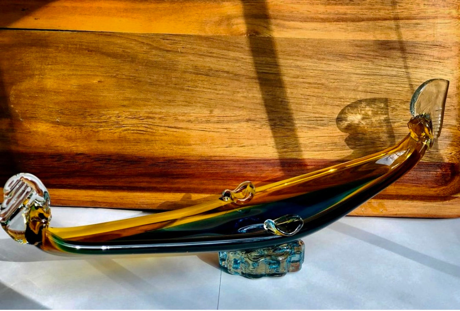 Vintage Murano Gondola Ashtray Circa 1960's Etsy