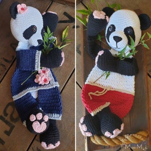 Crochet Pattern: Bear Collection, Melly Teddy Ragdoll Bear pattern bundle, bear crochet patterns, bear snuggler, bear lovey, 3 in 1 pattern image 6