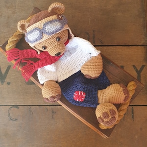 Crochet Pattern: Bear Collection, Melly Teddy Ragdoll Bear pattern bundle, bear crochet patterns, bear snuggler, bear lovey, 3 in 1 pattern image 7