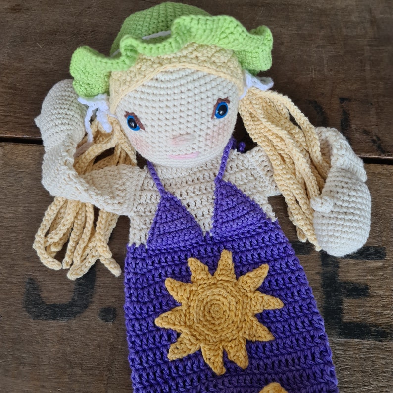 Crochet Pattern: Sunshine Kids, Melly Teddy Ragdoll, cute amigurumi girl & boy ragdoll, easy to make boy lovey, girl snuggler image 8
