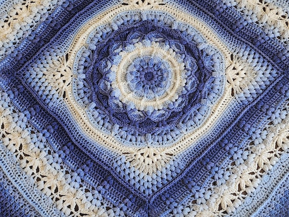 Crochet Blanket Pattern Madisons Rainbow Baby Blanket Crochet Baby Blanket Crochet Mandala Full Video Tutorial Perfect Baby Shower Gift Etsy Canada