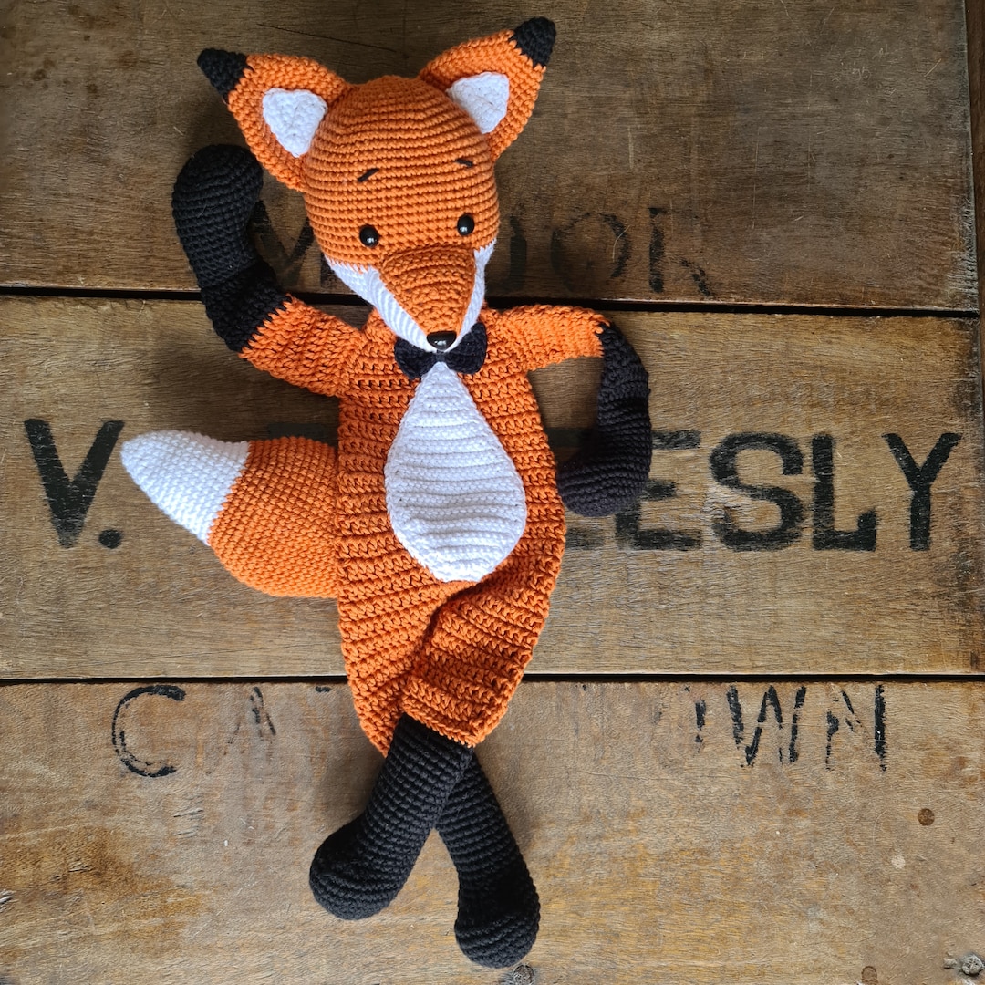 Patrón de zorro de crochet: Amigurumi Snuggler (Patrón PDF) México