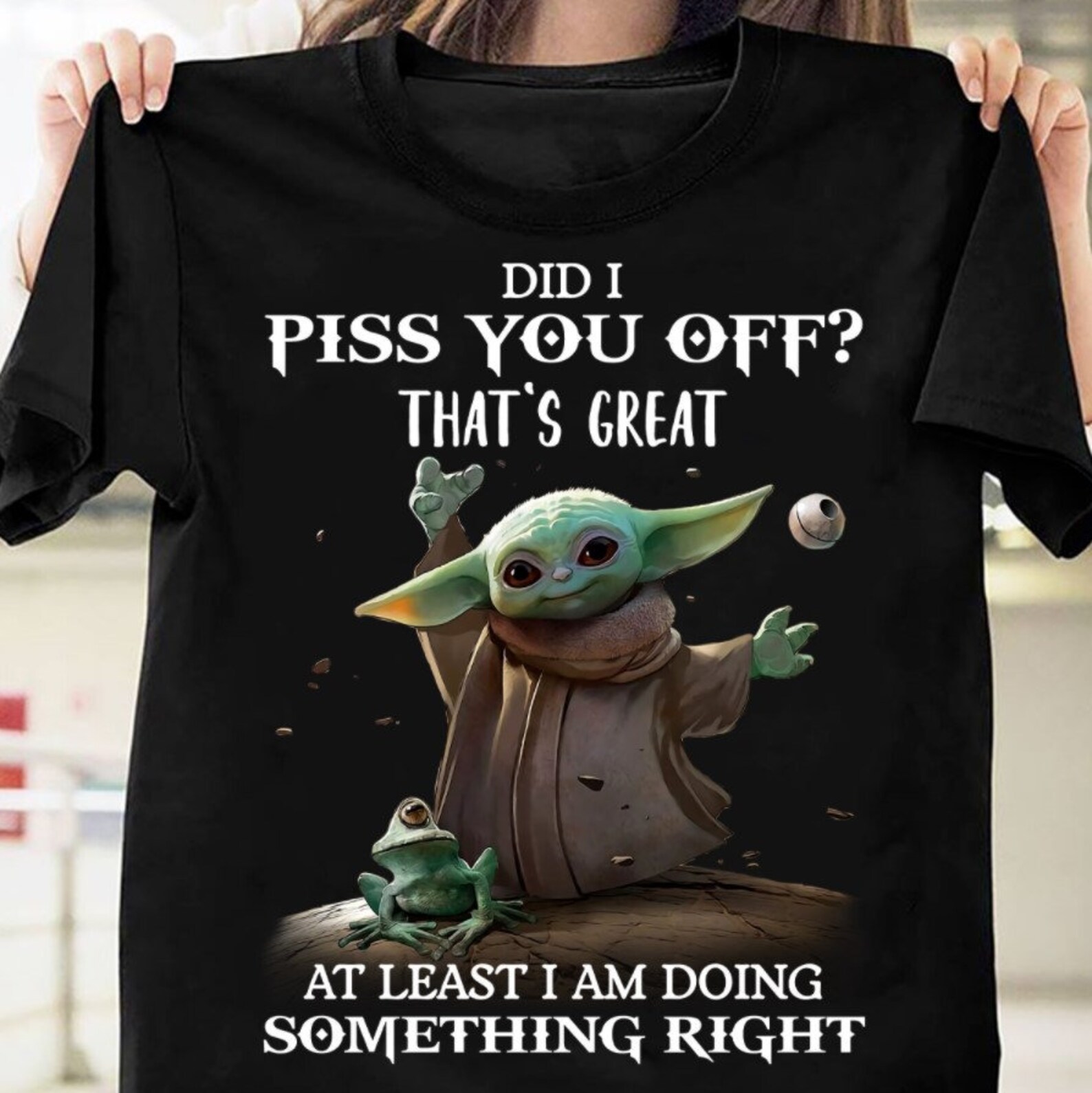 Baby Yoda T Shirt Yoda Lovers Gifts For Men Women Cotton Etsy