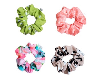 SWIM SCRUNCHIE, Classic Scrunchie, Bow Scrunchie