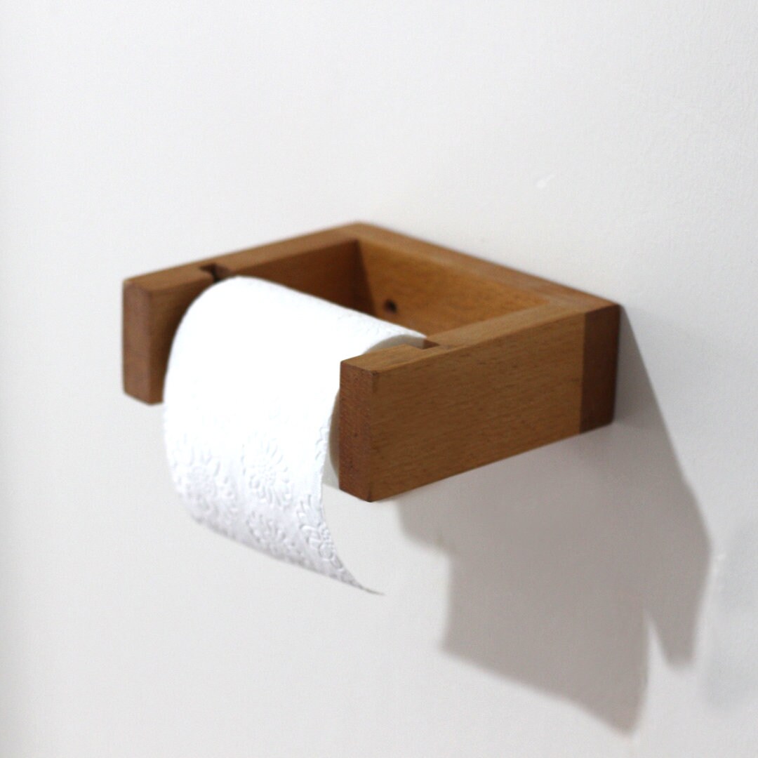 Handmade Wooden Bathroom Set Wooden Towel Holder Bathroom Etsy