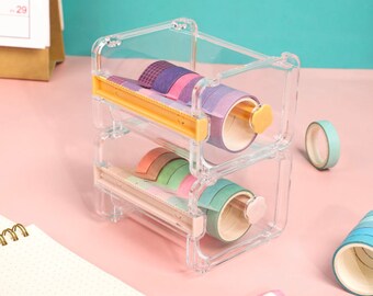 Washi Tape Dispenser Cutters Rollen Klebeband Halter Storage Home Office Washi Tape Dispenser Cutters Rollen Klebeband Halter Storage Home Office