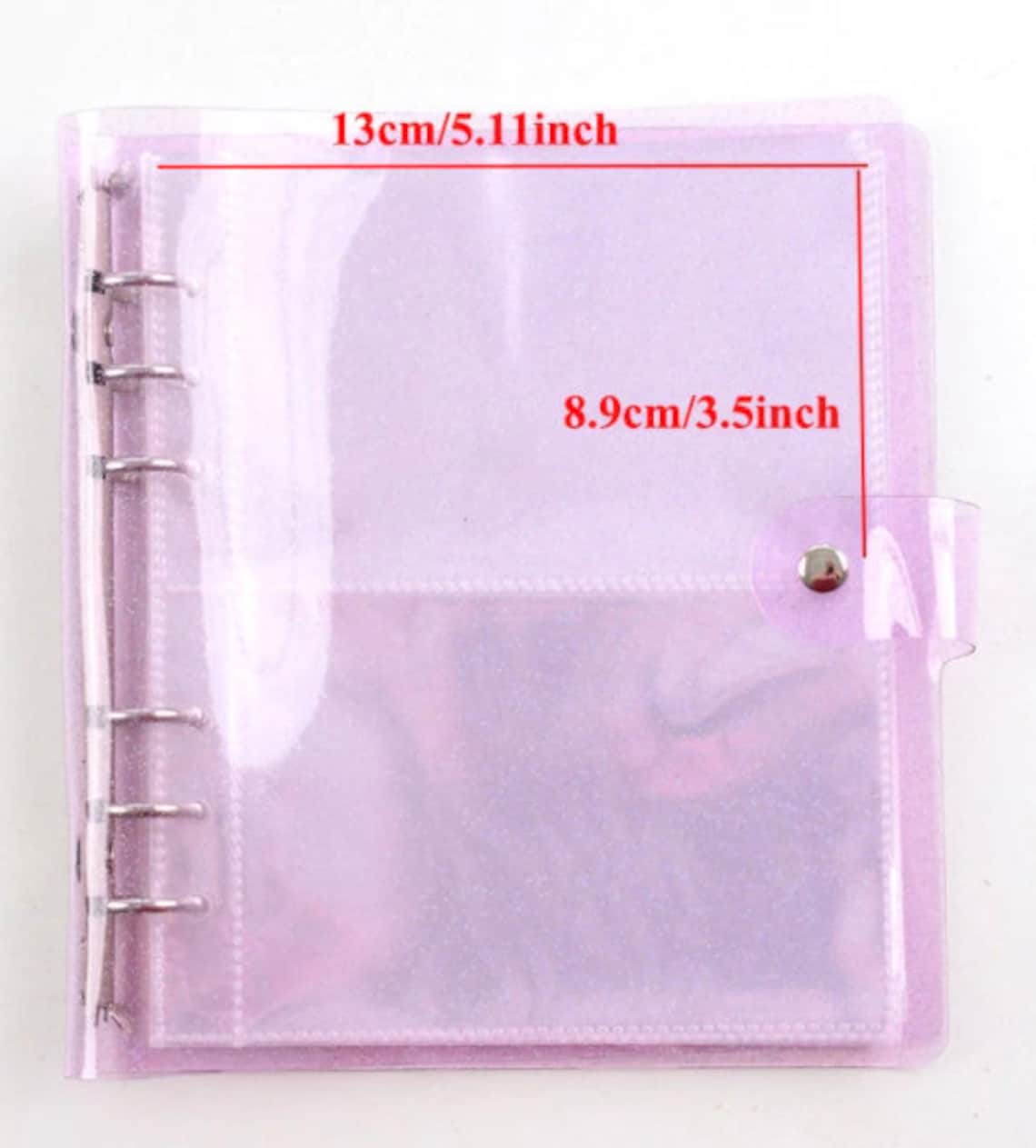 Photo Card Binder Photo Album Kpop Photo Card Album Etsy