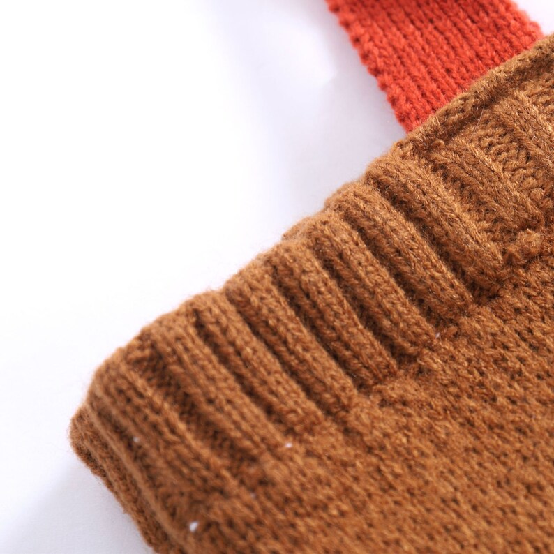 Shopping Bag All-match Casual Bag Cartoon knitting bag,Knitted openwork wool-Retro Twist Knitted Bag Large Capacity Bag Women/'s Bag
