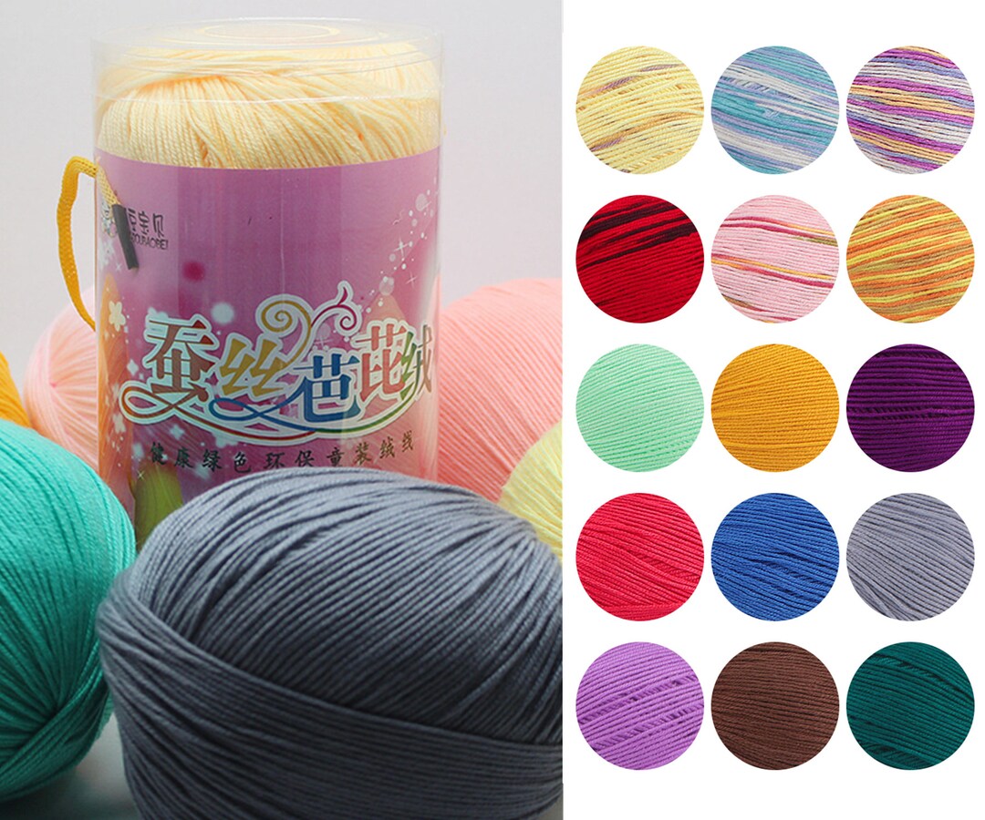 Soft Milk Cotton Yarn,100 Grams Cotton Yarn, Crochet Milk Yarn for