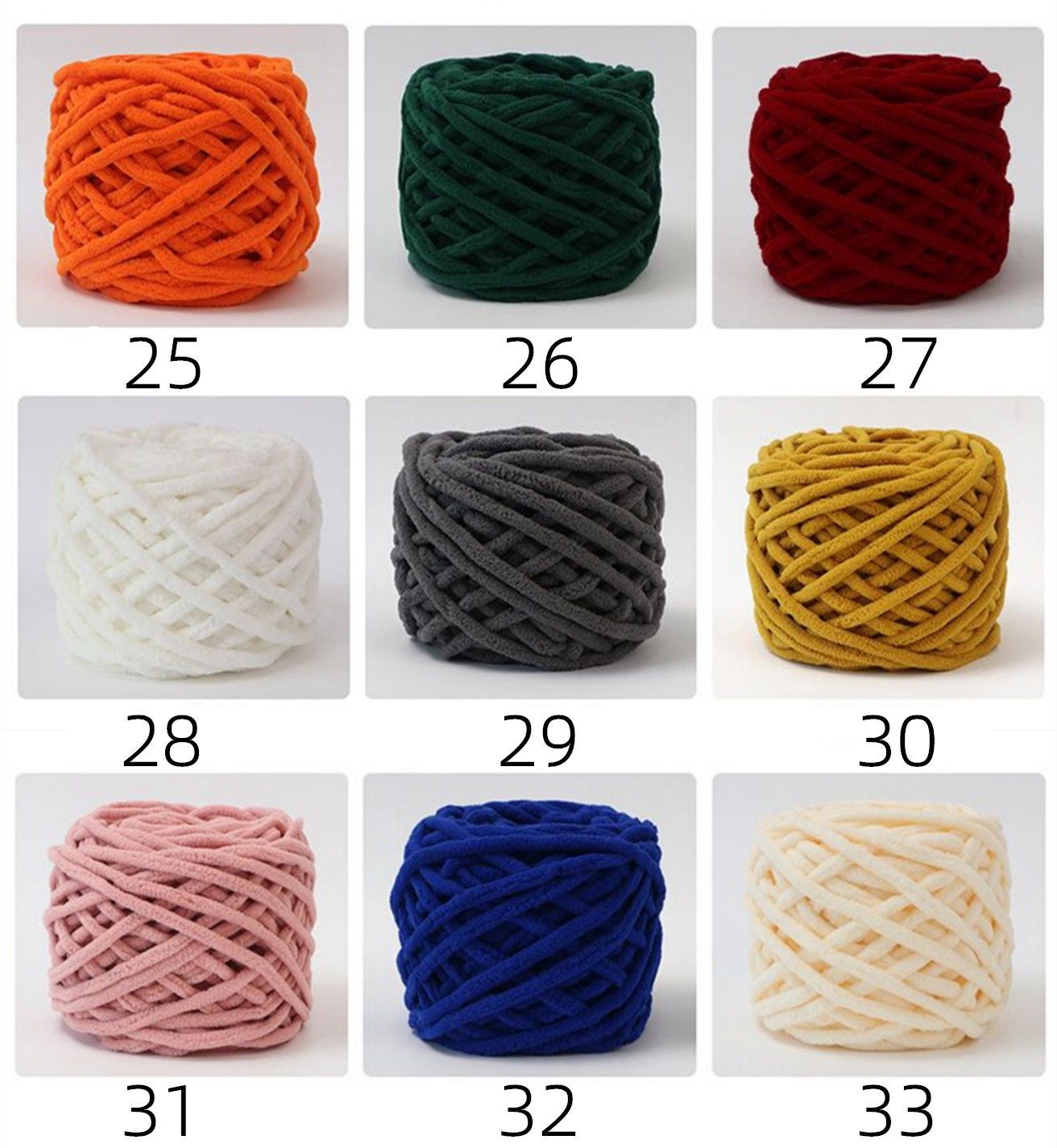 100g Crochet Chunky Yarn Soft Amigurumi Yarn Crochet Yarn Etsy Australia