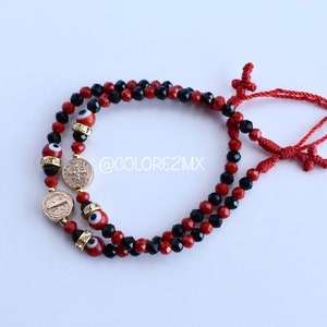Evil Eye Bracelet: San Benito, Red String Protection