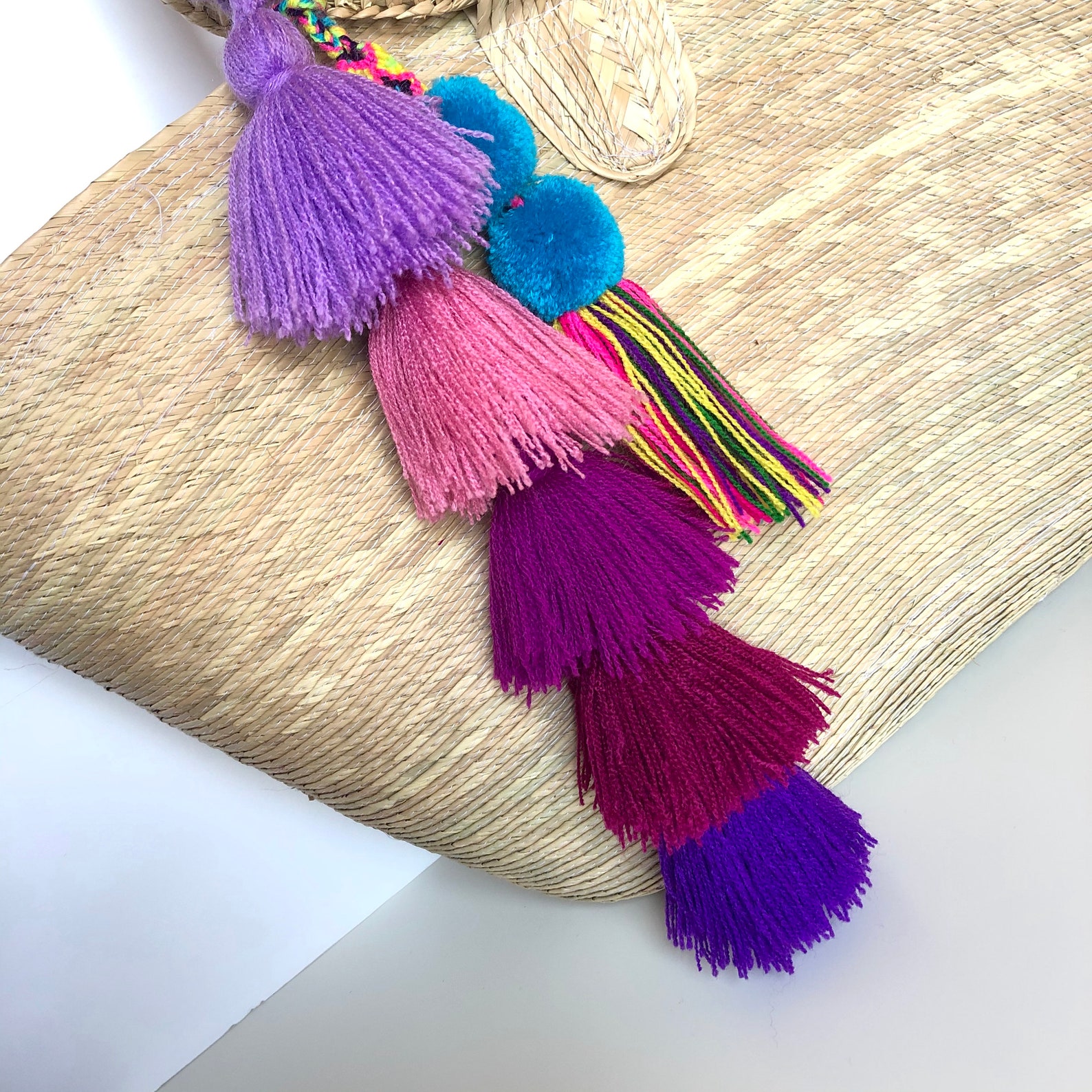 Handmade Tassels Mexican Handmade tassels Artesanía Etsy