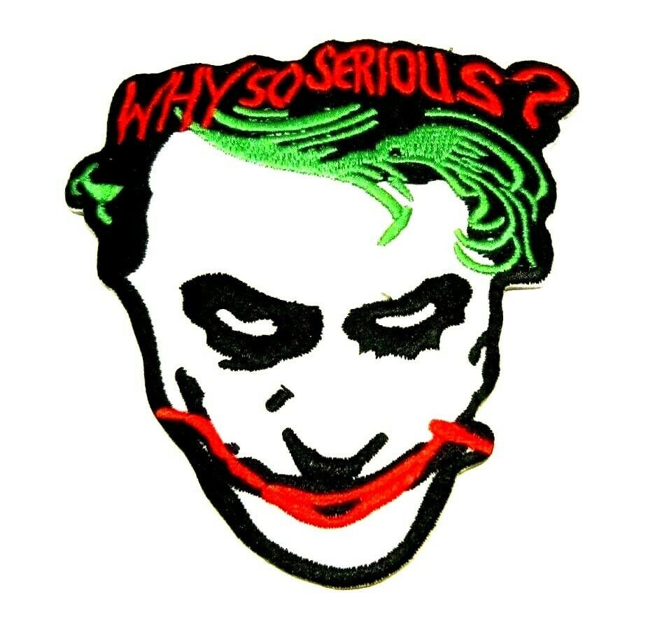 Why so Serious Joker/clockwork Orange Droog/deathly Hallow - Etsy UK