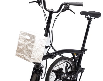 Knitterbox bicycle bag for Brompton Midi