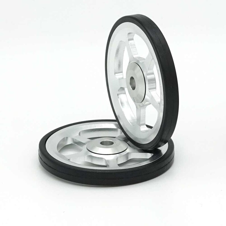 Easy Wheels 64mm Für Brompton Fahrrad - Verbesserte Stabilität & Rollkomfort