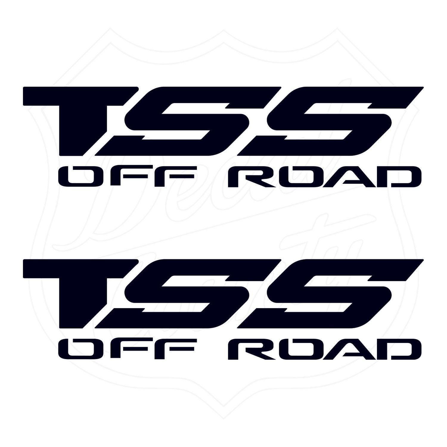 Toyota TSS Off Road custom decals