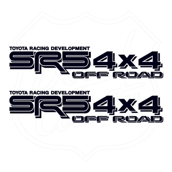 Toyota Racing Development SR5 4x4 Off Road decals