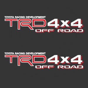 Toyota TRD 4×4 Off Road decals