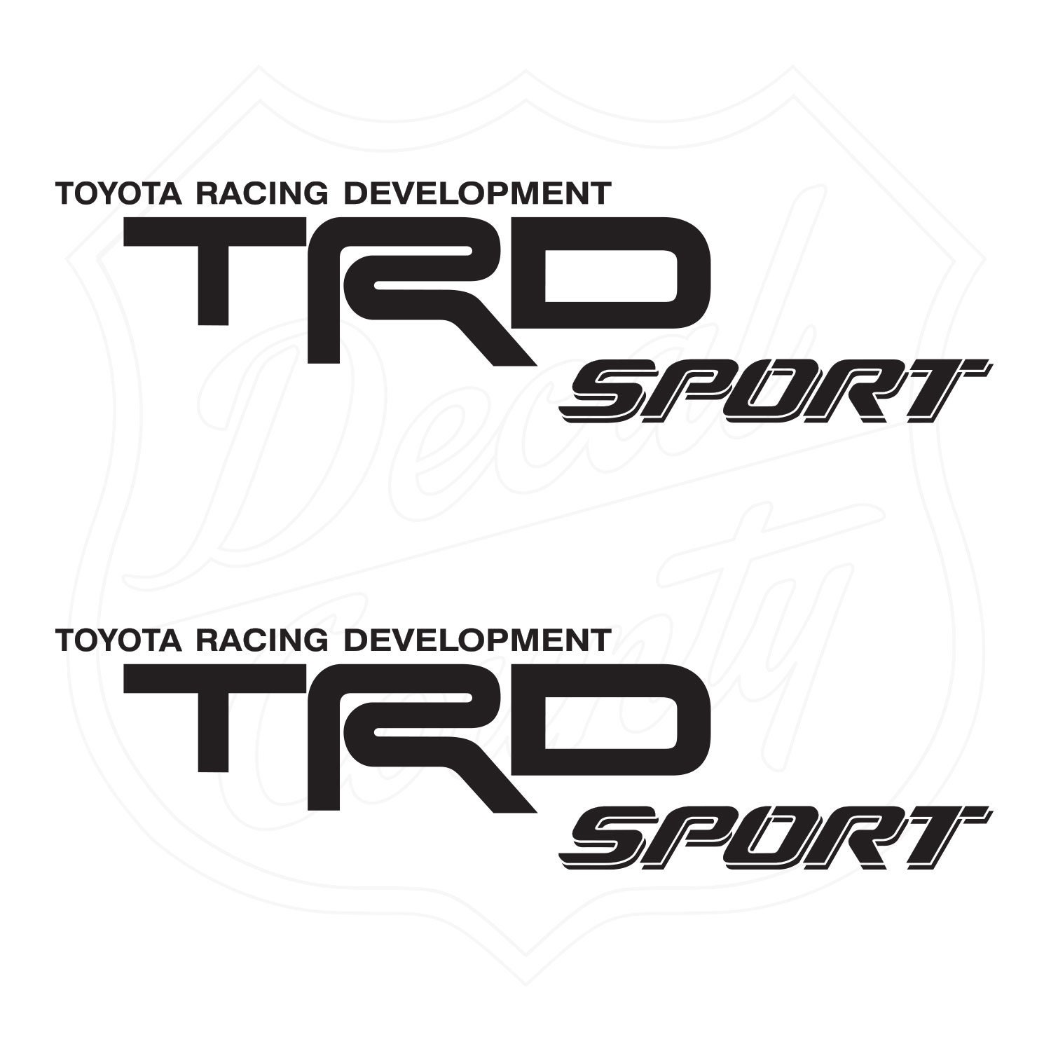 Toyota Racing Development TRD Sport Decals - Etsy